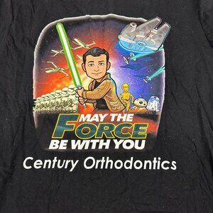 Star Wars-Inspired Century Orthodontics T-Shirt By Stickermule Mens Size Small
